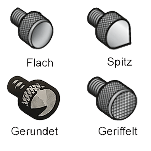 Einsätze Tips Aufsätze für den Kraftverteiler Force um sich den Konturen oder Eigenschaft der Oberfläche anzupassen. </p>
<p>Kraftverteiler Force u. deren Anwendungen. Spannen auf allen gängigen Schraubstöcken von 100-200mm Backenbreite. Mittels multipler Spannpunkte/Spannbolzen ermöglicht es wellige, krumme Werkstücke aus Guss, Aluguss zu spannen / fixieren. Viele Spannbolzen je nach Spannbackenbreite ermöglichen ein kräftiges, effizientes Spannen ihrer Werkstücke. Force Hydraulische Ausgleichsbacken, Spannung einer Serie von zylindrischen Teilen mit gleichen oder ungleichen Durchmessern Rohteile, Gussteile mit ungleicher, rauher Oberflächen spannen mittels dem gleichmäßingen Druck der Druckkolben auf die unregelmäßig geformten Spannflächen Einzelteile u. Serien sicher spannen von mehreren ungleichen, gleichen Werkstückstärken im Schraubstock möglich. Die Spannkolben der Ausgleichsbacken sind permanent untereinander durch einen geschlossenen Hydraulik Kreis verbunden. Differenzen, Unterschiede zum Werkstück vom beweglichen Schraubstockbacken zu unterschiedlichen, geformten, ungleichen Werkstücken ausgleichen. Kraftverteiler, Differenzen, Unterschiede zu Werkstücken im NC Schraubstock zu unterschiedlichen, geformten, ungleichen Werkstücken ausgleichen. Force Ausgleichsbacken mit Wechsel-Einsätze im Schraubstock oder auf Vorrichtungen. Einfach auf den beweglichen Backen des Schraubstocks aufsetzen und mit den seitlichen Mattenschrauben in der Position sichern. Die Kraft, der Hub erfolgt über den beweglichen Backen des Schraubstockes. Nach Kontaktaufnahme der Druckbolzen syncronisieren diese unterschiede des geschlossene System im Force Kraftverteiler aus. Der bewegliche Backen Force wird mit glatten Wechseleinsätze geliefert. Als Option können je nach Anwendung die glatten Einsätze mit balligen, geriffelten oder spitzen Einstätze mittels des M4 Gewindes gewechselt werden.