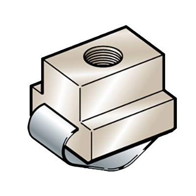 Klemm- Nutensteine Nutensteine für T-Nuten mit Blattfeder. Nutensteine mit Feder heben die Nutensteine vom Boden der Maschinentischenut. Stabile Position der T-Nutensteine in der T-Nuten besonders in vertikaler Lager. Nutenstein mit Blattfeder gewähren den stabilen halt sowie die gleiche Position der Nutensteine in der Nut sowie Vorrichtung.