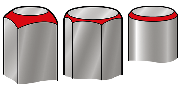 Fasenfräsen an Stangen oder einem Vielkantenden.<br />
Fasenfräsen an Rohrenden, Bolzen, Rundmaterial und Stangen.<br />
Rund-Stangenmaterial oder vielkant Stangen entgraten, an den Enden können Innenkanten und Aussekantenn symetrische gebrochen in unterschiedlichsten Fasenwinkel.<br />
Gravierente Vorteile beim Kantenbruch von Rundrohren, Stangen oder Vielkantmaterialein sind immer der symetrisch geführte Rohrentgrater mittels Führungskegel. Die symetrische Kegelführung gewährt ein raterfreies sowie schonendes entgraten von Rundstangen sowie unterbrochene Schnitte.<br />
Fasenfräsen mit Kopal Rohrentgrater.<br />
Innen- und Aussenfasen an Stangenenden sowie Fasen an Bohrungskantenn. Rohrentgraten ermöglichen es konzentrisch Kanten zu brechen sowohl an polygonal Werkstücken. wie auch an unterbrochenen Schnitten sicher angefast werden.<br />
Fasenfräsen an allen Rohrenden, Bolzen und Stangen.