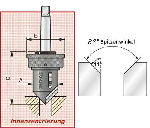 KOPAL Rohrentgrater, Rohre innen mit einstellbaren Fasen entgraten. Innen Rohre entgraten, die Fasen mittels einstellbaren Tiefenanschlag wiederholgenau produzieren. Innen Fasenfräsen, Polygonale Bohrungen innen fasen, entgraten. Innen Rohre, Bohrungen, Polygonale Bohrungen Innenfasen mittels des Innen-Führungskegels, der eine konzentrische Fase gewährt. Symmetrische Innenfasen mit optimalen Standzeiten auch bei unterbrochenen Schnitten. Die einstellbare Fasentiefe ist reproduzierbar. Fasenfräsen von Bohrungen und Innen Vielkantdurchbrüchen mittels geführten Kegel. Fasenfräsen an innen Rohrenden, mit Tiefenanschlag bzw. einstellbare Fasentiefe. Innen Rundrohre oder vielkant Durchbrüche entgraten, an den Enden können Innenkanten symetrische gebrochen in unterschiedlichsten Fasenwinkel. Gravierente Vorteile beim Kantenbruch von Bohrungen oder Vielkantdurchbrüchen sind immer der symetrisch geführte Rohrentgrater mittels innen Führungskegel. Die symetrische Kegelführung gewährt ein raterfreies sowie schonendes entgraten von Bohrungen und vielkant Durchbrüchen sowie unterbrochene Schnitte.