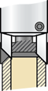 Rohrentgrater KOPAL Tube von der Spanntech GmbH. Rohrentgrater mit Führungskegel zum zentrieren der Rohre mit Innenkegel oder Außenkegel. Genauer Kantenbruch am Rohrende Innen sowie Außen. Rohre fasenfräsen mittels einstellbarer Fasenbreite Innen alsauch Aussen in einem Prozes. Die Fasenbreiten können unterschiedlich eingestellt werden. Im Lieferumfang enthalten sind ein Innenkegel sowie ein Aussenkegel der nach bedarf eingesetzt werden kann. Wenn die aussenfase Größer sein soll als die innenfase wählen sie den Aussenkegel in dem sich das Rohr zentriert und die Fase als erstes schält.